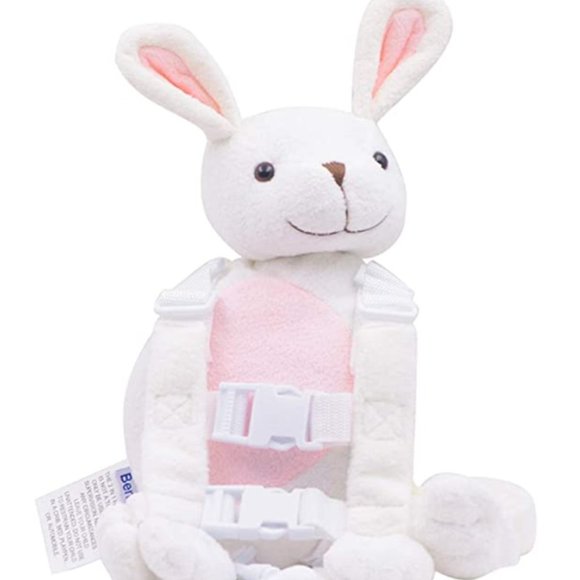 Berhapy 2 in 1 Heavenly Rabbit Toddler Safety Harness Backpack NWOT - Picture 1 of 6